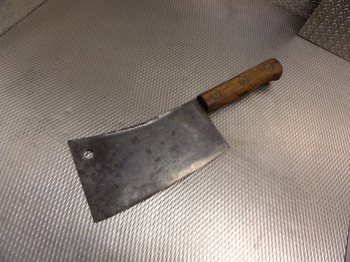 Alte küchenbeil hackmesser - alte,