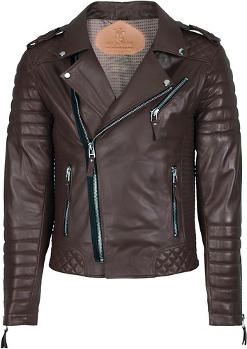 Lederjacke braun herren - lederjacke,