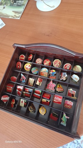 Coca cola pin - pin, sammlung