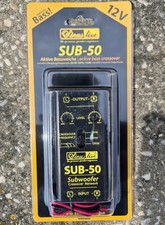 Sinuslive Sub-50 aktive Subwooferweiche Frequenzweiche Subwoofer Hifi Car-Hifi