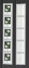 BUND 2851 "BLUMEN - MAIGLÖCKCHEN" ** - FÜNFERSTREIFEN MIT NUMMER AUS GROSSROLLE