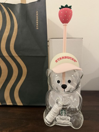 Starbucks pink bearista cup - pink,