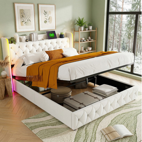 Polsterbett boxspringbett - polsterbett,