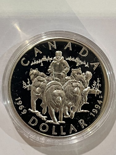Kanada dollar silbermünze - kanada, 1