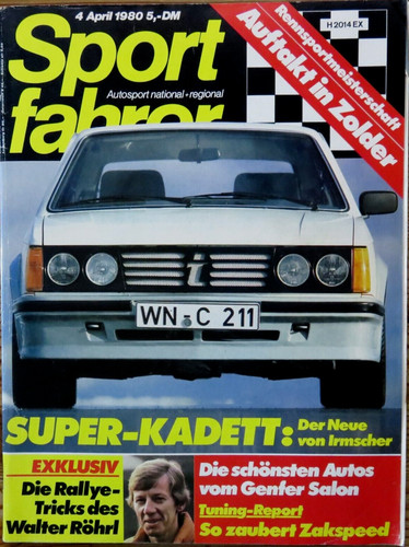Sportfahrer 80 - sportfahrer, 04/80