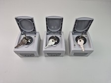 3 x Aufputz Steckdose