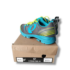 PEARL IZUMI X-Road Fuel III Fahrrad Straßen schuhe Grau/Blau/Gelb Größe 40