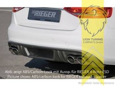 Rieger Heckansatz Heckspoiler