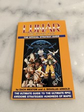 Lunar The Silver Star Official Strategy Guide Book Working Designs Sega CD 1994