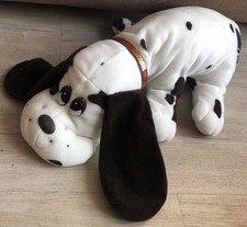 Wauzi, Beige/Braun gefleckt, Schildkröt, mit Halsband, ca 50 cm, Schild geklebt 