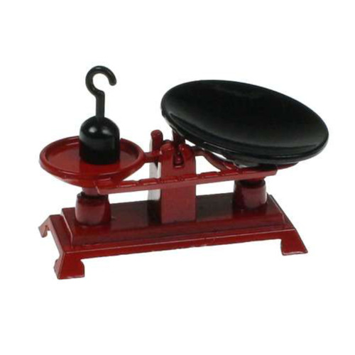 Miniatur kasse waage cm - miniatur,