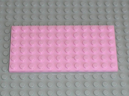 Lego belville rose plate - rose, 6