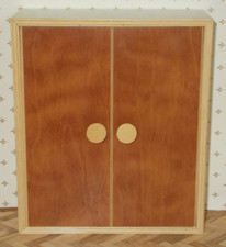 Bodo Hennig Kleider Schrank Dielenschrank Holz Puppenstuben MINIATUR