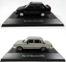 Set von 2 Modellautos Fiat 125