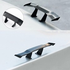 Universal Auto Mini Heckspoiler Schwarz | Sportlicher Heckflügel aus Kunststoff