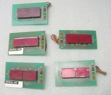 5 Stk Anzeige-Platinen 7-Segment Ziffernhöhe 13mm DL-527 Litronix