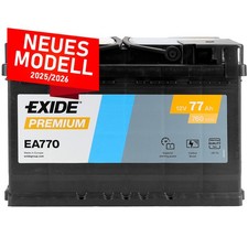 Exide autobatterie 77ah - exide,