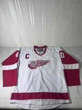 Detroit Red Wings Henrik Zetterberg Trikot Reebok Hockey Jersey 