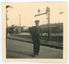 Alte Fotografie - Bahnhof