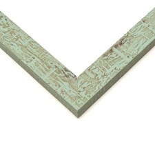 30x40 Frame Green Solid Wood