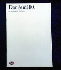 AUDI 80 B3 Prospekt 1.1991  Modelle: alle , auch mit Audi 80 16V und Quattro 16V