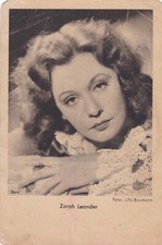 Sängerin  - Zarah Leander Foto Ufa Baumann