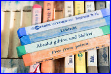 1950 er Jahre A.W. Faber Castell Polychromos Schachtel, bunte Kreidenstifte