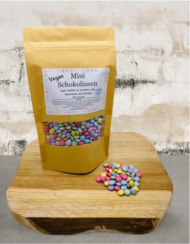Schokolinsen vegan - schokolinsen,