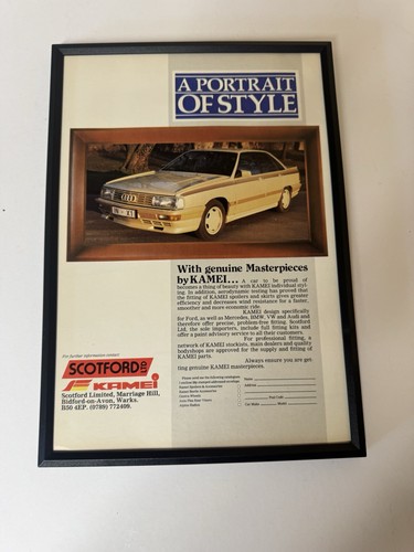 Gerahmt original vintage - original, 1985