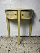 Konsolentisch Wandtisch Tisch Gold  Wandkonsole Holztisch Shabby Kommode