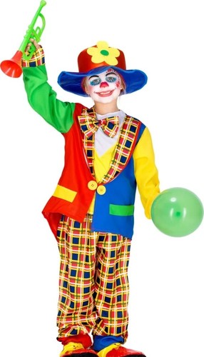 Kinder clown kostüm - clown,
