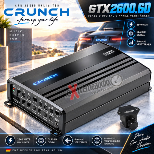 Crunch gtx2600 digitaler - crunch, gtx2600.6d