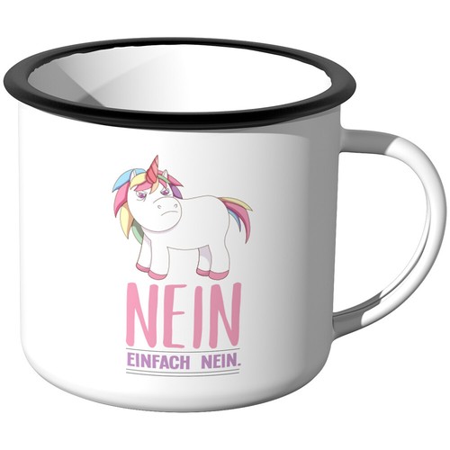Juniwords emaille tasse nein - juniwords, emaille-tasse,