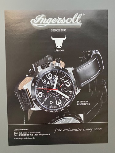 2009 ingersoll chronograph - 2009,