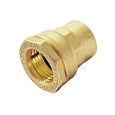 Messing PE Rohr Verschraubung