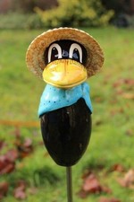 Rabe aus Keramik für Stab 17