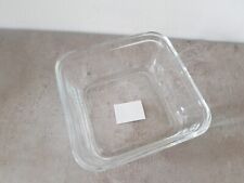 Glasschale eckig 13x13 Höhe 5,5 Schale transparent Glas Schale w NEU