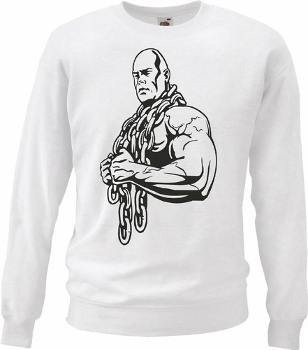 Sweatshirt bodybuilder mit - sweatshirt,