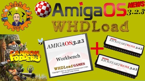 Amiga workbench - 3.2.3, +
