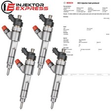 4x 0445120002 Einspritzdüse Citroen Peugeot Fiat Ducato Iveco Daily Renault