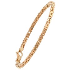 Goldarmband Königskette