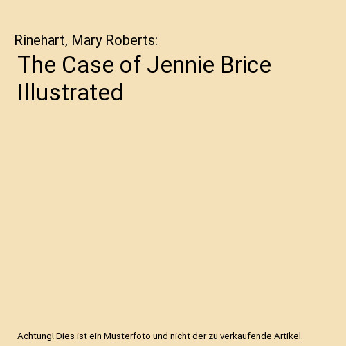 The case jennie - the,