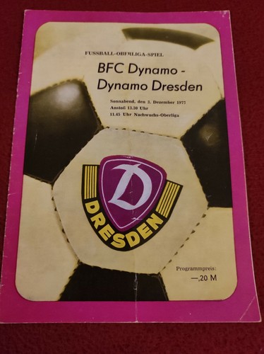 Programmheft dynamo - programmheft,