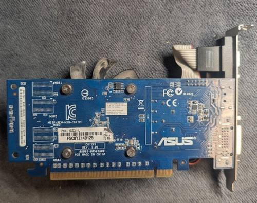 Asus geforce 210 - geforce, pcie