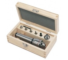 Mitlaufende Drehbankspitze Set