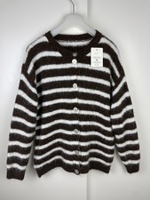 (NEU) Gestreifte Strickjacke