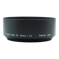 Canon Lens Ex 125mm 1:3.5 Gegenlichtblende Blende lens hood 72mm aus Metall