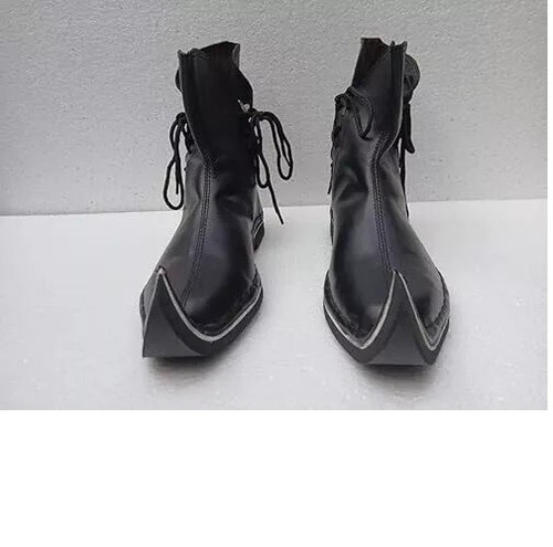 Mittelalter leder stiefel - leder,