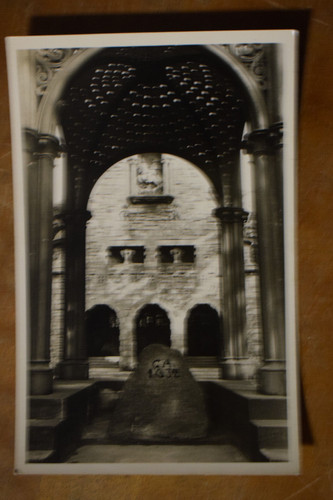 Schwedenstein und denkmal - ak,