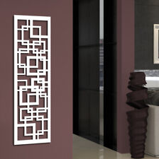 Garderobe Wandgarderobe Design Quadrat, 140x40x2 cm, weiß (Kleiderständer)